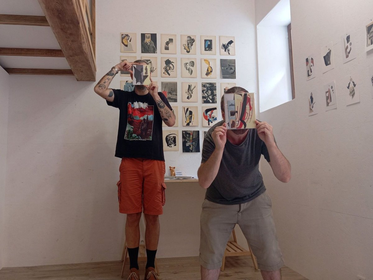 image de l'exposition « Après le passage des pillards »  de Bill Noir et Guillaume Siffert à l'espace sans nom