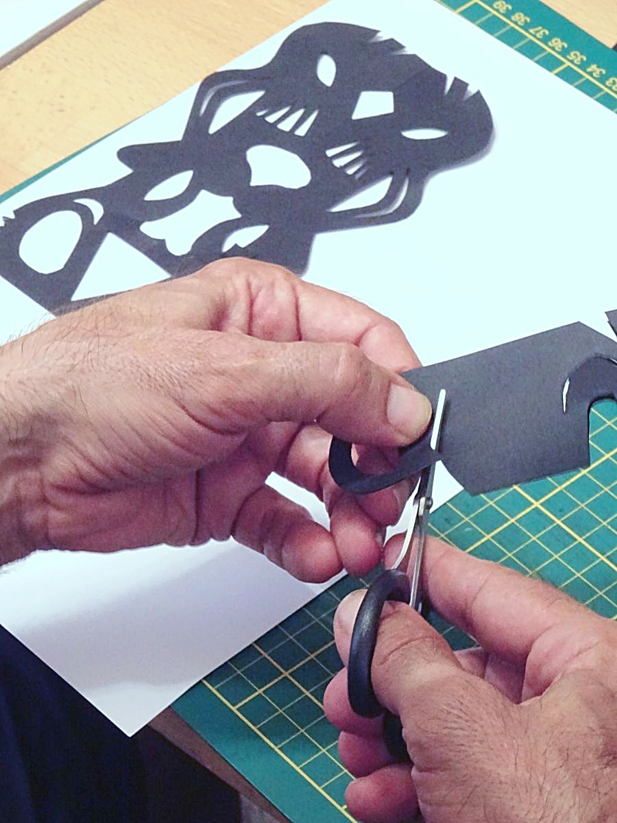image de l'atelier « Katchina » animé par Caroline Sury à l'espace sans nom