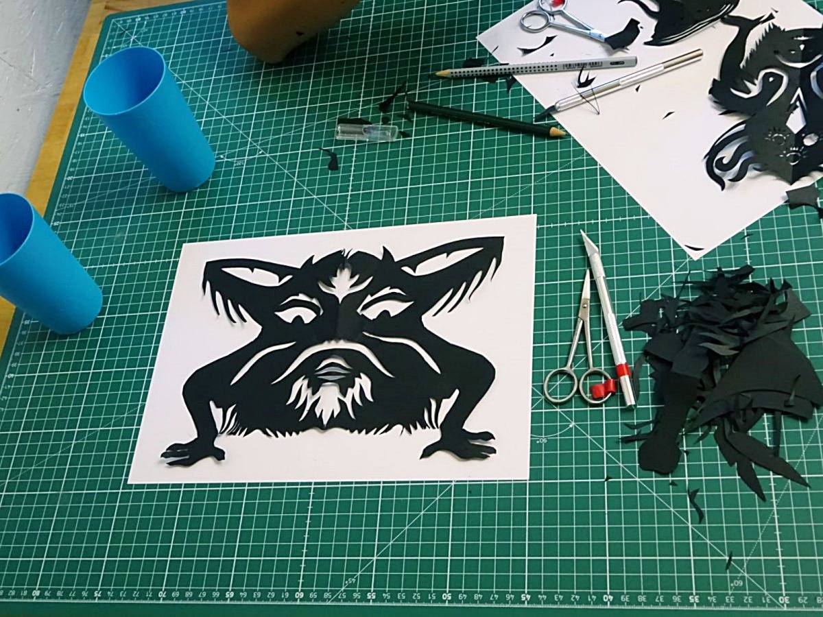 image de l'atelier « Katchina » animé par Caroline Sury à l'espace sans nom