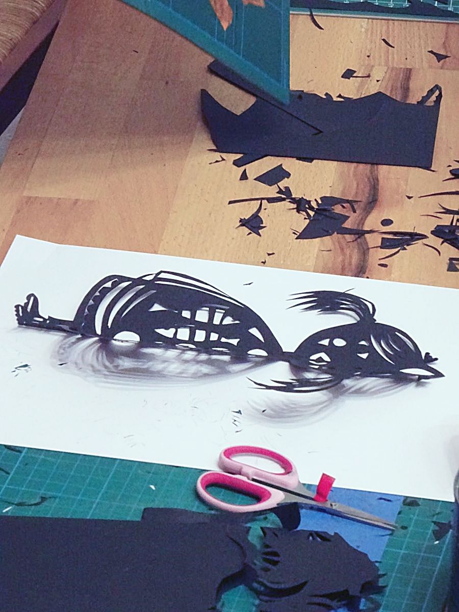 image de l'atelier « Katchina » animé par Caroline Sury à l'espace sans nom