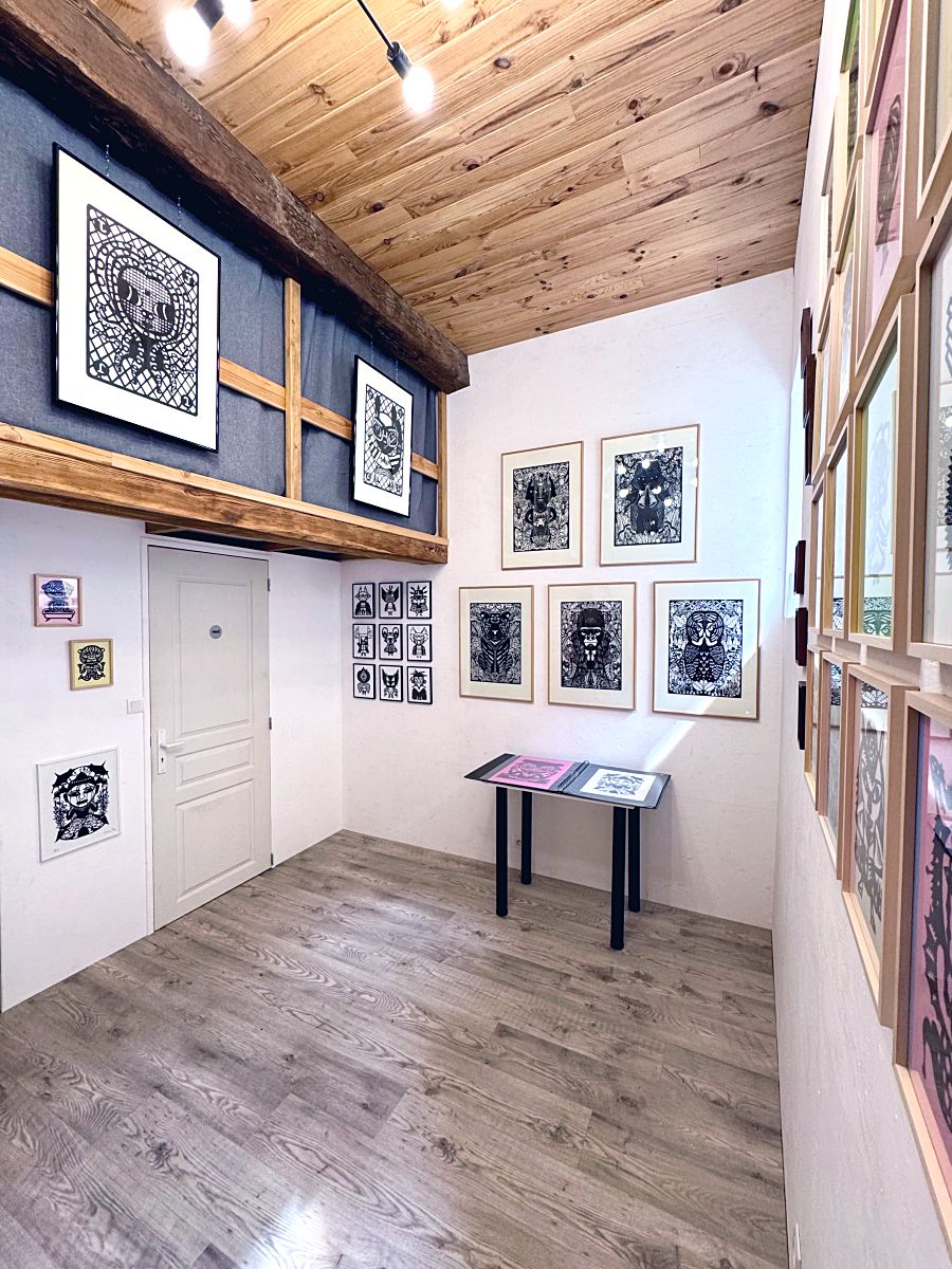 image de l'exposition « Katchina »  de Caroline Sury à l'espace sans nom